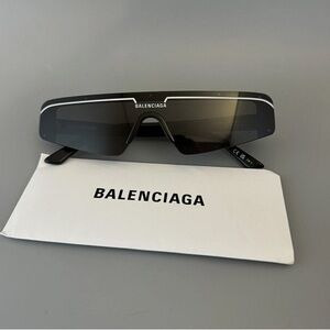 Balenciaga BB0003S Black Sunglasses